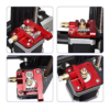 MK8 / CR10 Red Metal Extruder Kit - Image 4