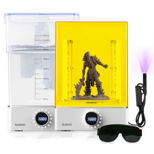 ELEGOO Mercury XS Bundle 3D Printer Wash and Cure thes3D