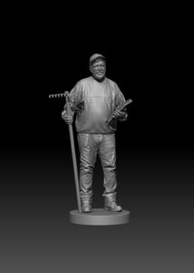 Superman άγαλμα 2