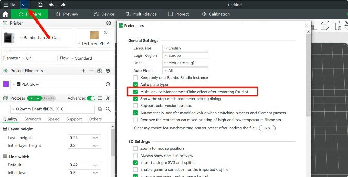 Bambu Lab Studio – Οδηγός για Αρχάριους