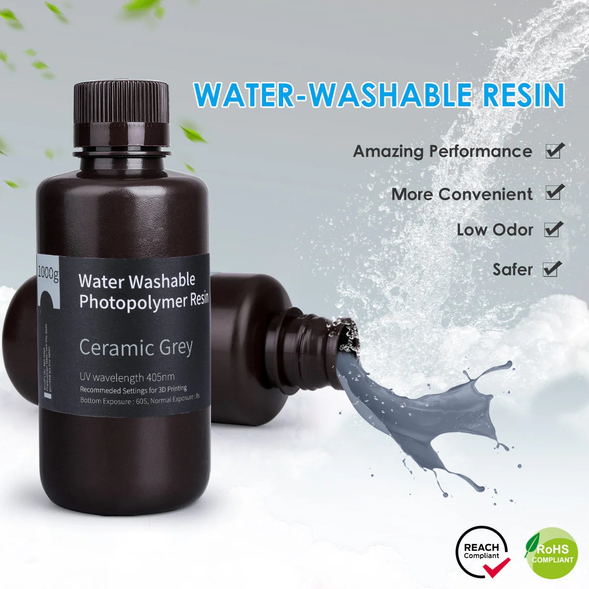 Elegoo - Water Washable Resin 1kg - Image 4